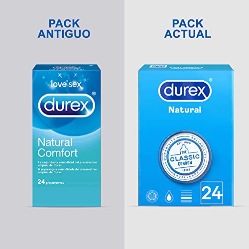 Durex Preservativos Originales Natural Plus - 24 condones
