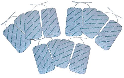 Electrodos Para TENS EMS Electroterapia Grande TENS Electrodos x 12 Prorelax Dittmann Sanowell Saneo Sport Sanoe Vital