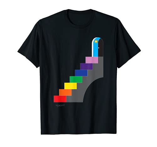 Escalera arco iris Camiseta