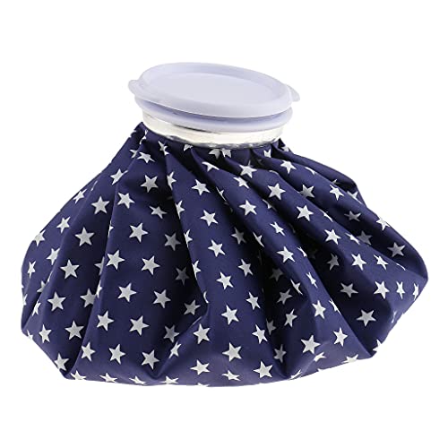 F Fityle Bolsa de Bolsa de Hielo Bañera de Hidromasaje Crioterapia Primeros Auxilios para Lesiones Deportivas - Azul Oscuro, 9 Pulgadas