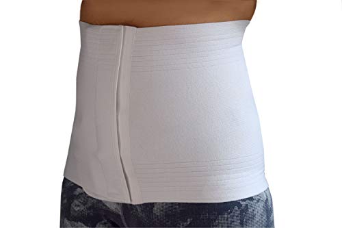 Faja Post operatoria Faja lumbar soporte espalda Cierre unisex vientre contenedor, moldeador transpirable soporte abdomen (3XL)