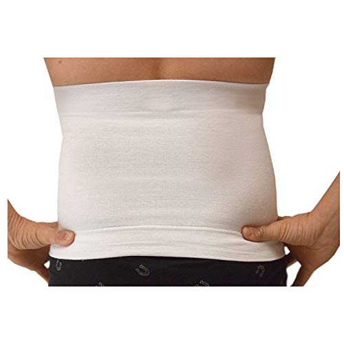 Faja térmica de algodón elástico 7° ( 2 extralarge 54/56) BIANCO