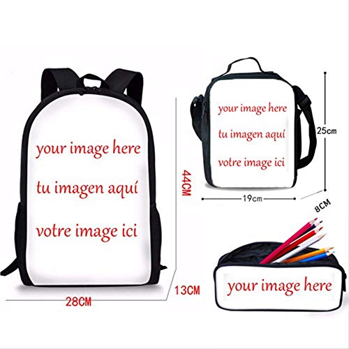 fhdc Mochila Mochilas Escolares De Patrón Tradicional Africano Moda Niños 3Pcs / Set Mochilas Escolares Mochilas Ortopédicas para Adolescentes Satchel   Hn987Cgk