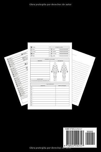 Fisioterapia Mis Consultas: Cuaderno del fisioterapeuta - Libro de consultas para registrar todo sobre sus sesiones con sus pacientes - Regalo original para fisioterapeuta