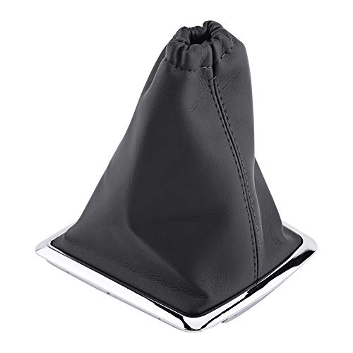 funda palanca cambios focus-Duokon Cuero de poliuretano Cojín de cambio de marchas,Cubierta del engranaje para Fox 2005-2012 SI-A0346