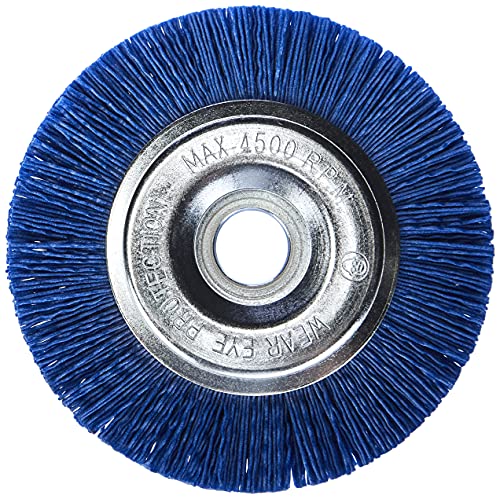 GLORIA Fugenbürste Nylon 12mm Cepillo para Juntas (Nailon), Azul, 12 cm