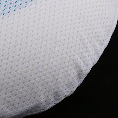 H HILABEE Almohada de Gel Memoria Espuma Cuello Reposacabezas Coche Viaje Cojín de Enfermería