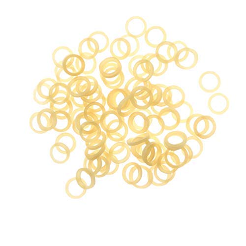 Healifty bandas elásticas de ortodoncia con dientes elásticos para aparatos ortopédicos bandas de goma dental para suministros de dientes de ortodoncia 1000 piezas (zorro)