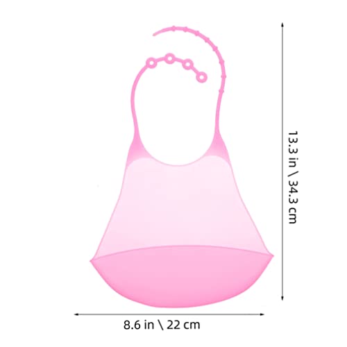HEALLILY 2 Unids Silicona Adulto Comiendo Baberos El Antiguo Alimentación Delantales Drool Bibs Protectores de Tela para Bebés Niños Recién Nacidos Bebés Bebés Sexan para Bebé (Color