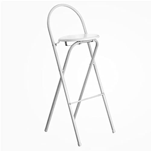 HHXX Sillas de Bar, Taburete Alto Plegable,Sillas de Bar Altas,Sillones para Sala, Comedor, Vestidor, Dormitorio, Recepción, Oficina, Café