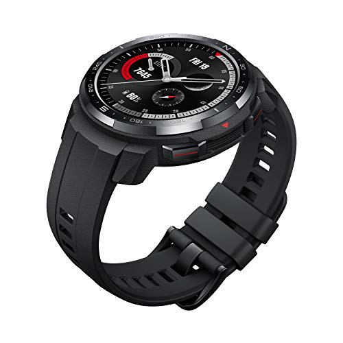 HONOR Watch GS Pro, Pantalla 1.39" 454x454, batería 790 mAh, GPS, IP68, 100 modos deportivos, Charcoal Black