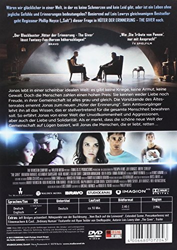 Hüter der Erinnerung - The Giver [Italia] [DVD]