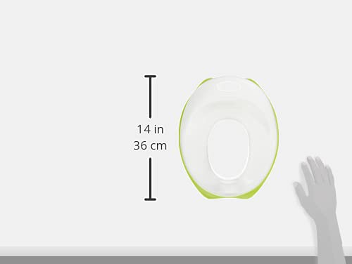 Ikea Asiento de Inodoro, Caucho Sintético, Blanco, 36x30x11 cm