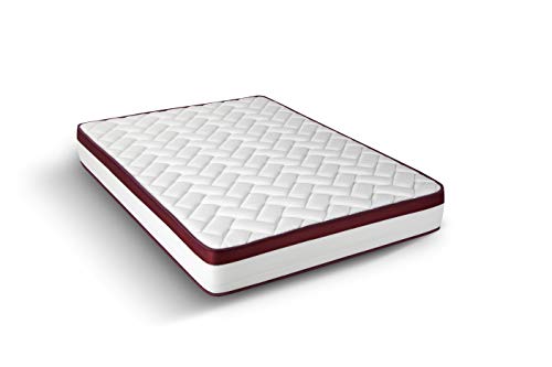 Imperial Confort Helsinki - Colchón Viscoelástico de grafeno - Doble cara (invierno/verano) - Grosor 25 cm - 90x180