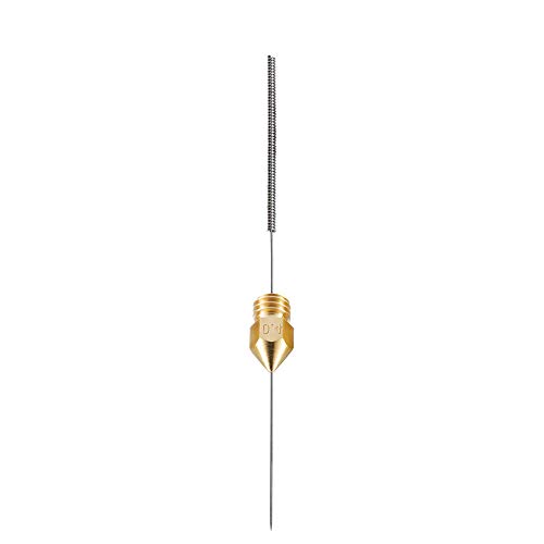 Impresora 3D herramientas de la pluma de la herramienta Boquilla Kit de Limpieza de 0,4 mm Mk8 Aguja de acupuntura agujas de 0,4 mm Pinzas para Accesorio de impresora 3d