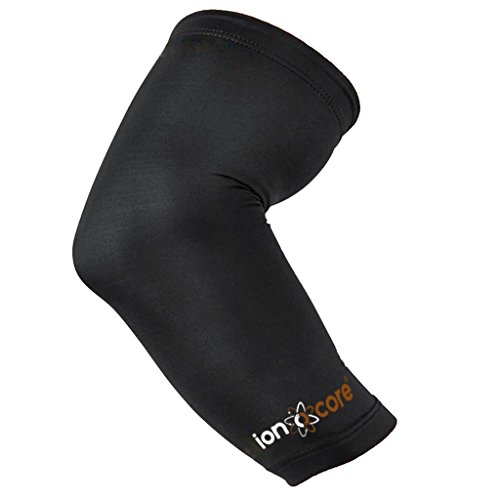 Ionocore Mangas de Compresion Brazos - Mangas para el Antebrazo Unisex Proteccion de Brazo, Articulaciones, Alivio y Recuperación del Dolor, Ideal para el Codo de Tenista. MEDIANO: 10.5"-12"