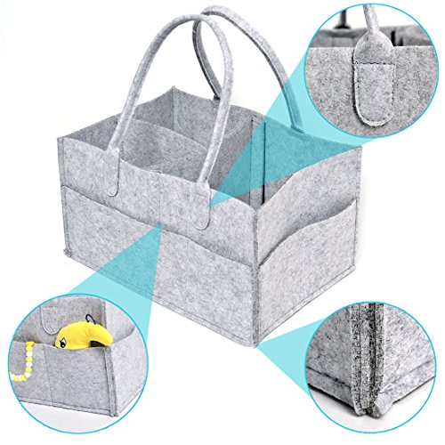 Jiyaru Portátil Bolsa Plegable Organizador Almacenamiento para Pañales de Bebé