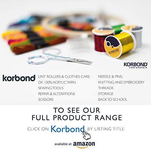 KORBOND Tijeras para Bordar de 4 Pulgadas