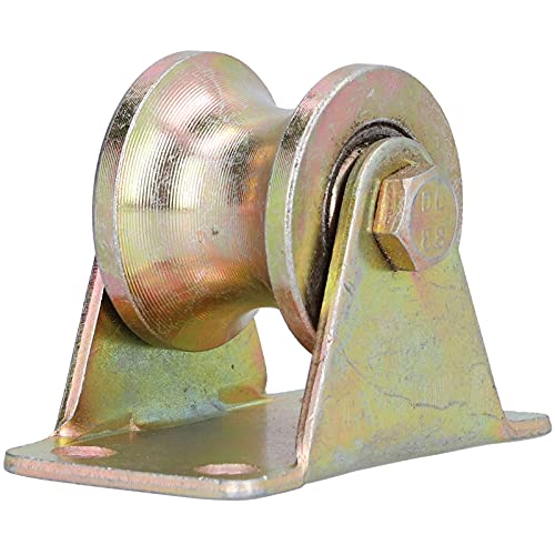 KUIDAMOS Rueda De Puerta Rodante, Rueda con Soporte De Uso Generalizado para Puertas De Entrada para Un Práctico Accesorio De Repuesto
