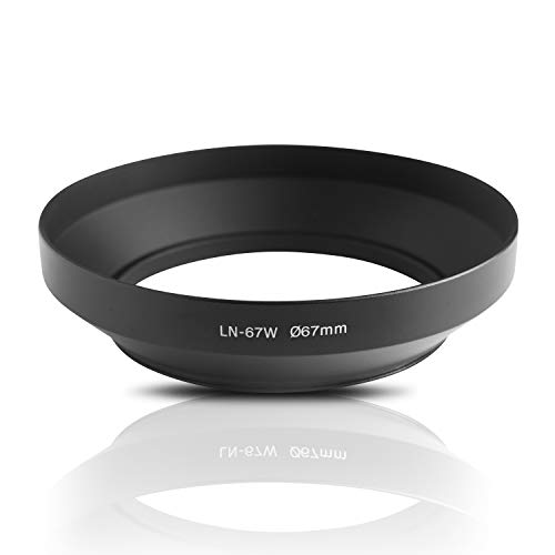 Lens Hood. Capucha de Lente de Metal. Parasol para Lentes Gran Angular. Cubierta de Lente para Camara. Für Sony Canon Nikon Tamron Sigma Tokina Pentax Olympus Fujifilm Leica (67mm)