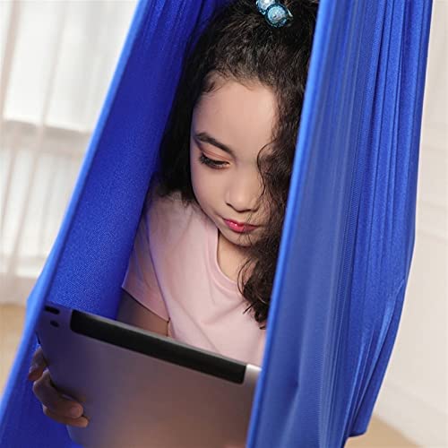 LICHUXIN Hamaca Oscilación Columpio Percha Giratoria de 360 ° Niños Y Jóvenes, Necesidades Especiales, Hamaca Ideal para Autismo, TDAH, Asperger E Integración Sensorial Verde Oscuro