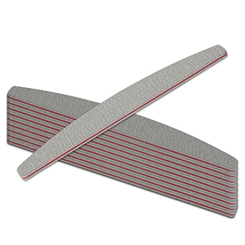 Lima de uñas con forma trapecio10 pz - trapecio