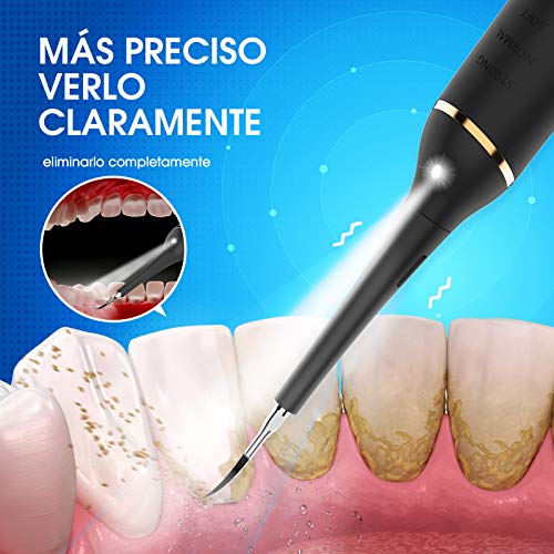 Limpieza Dental de Limpieza Blanquea Kit de Limpieza Bucal Kit de Limpiador Dental de quita Obstinado Manchas Dientes