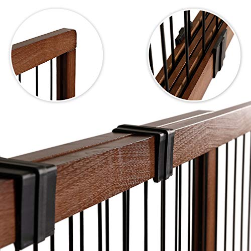 lionto by dibea Barrera perros seguridad perros protección escalera cachorros Altura 70 cm