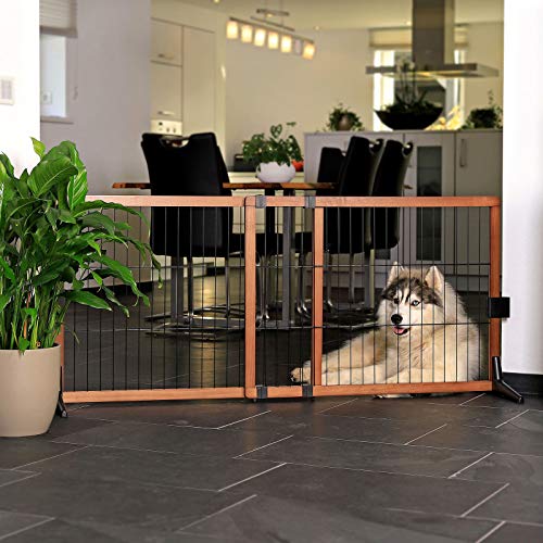 lionto by dibea Barrera perros seguridad perros protección escalera cachorros Altura 70 cm