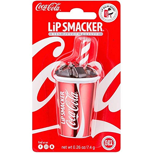 Lip Smacker – Colección Vasos Coca-Cola – Bálsamo Labial Hidratante Infantil Sabor Coca Cola – Hidratante Labios Ideal como Regalo – Envase Individual