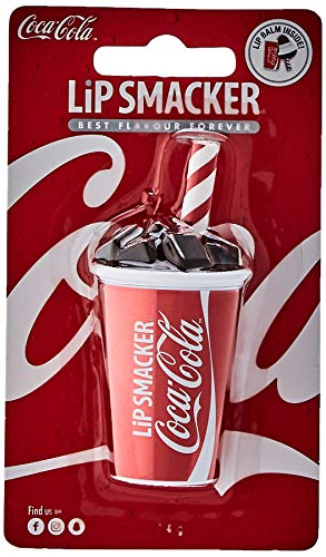 Lip Smacker – Colección Vasos Coca-Cola – Bálsamo Labial Hidratante Infantil Sabor Coca Cola – Hidratante Labios Ideal como Regalo – Envase Individual