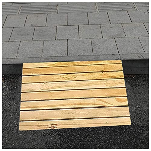 LLA Rampas Rampas De Acera De Entrada, Elevación De 5 Pulgadas / 6 Pulgadas / 7 Pulgadas / 8 Pulgadas Entrada Antideslizante Rampas para Umbral, para Carros/Motocicleta