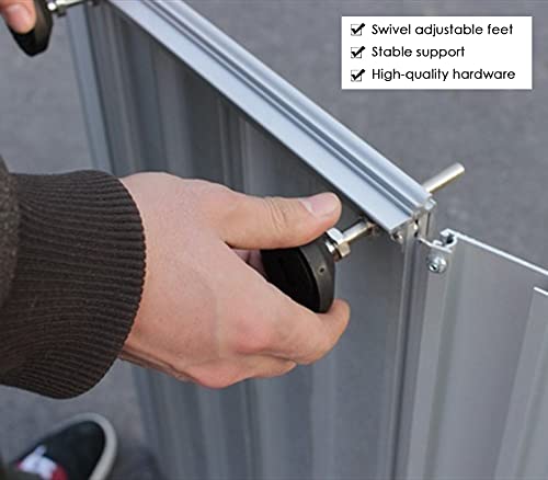 LSMK Rampa Rampas Rampa Puente para Silla De Ruedas, Rampa De Umbral De Aluminio para Puerta De Doble Acristalamiento, Entrada Antideslizante con Pie De Apoyo, para Scooters De Movilidad