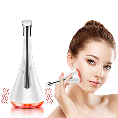 Masajeador Facial,Dispositivo de Masaje,Facial Aparato Radiofrecuencia, LED, Antiarrugas, Anti-envejecimiento, Rejuvenecimiento, Limpieza Profunda
