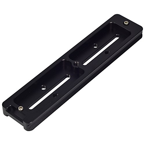 MENGS DB-180 1/4" panorámico Cámara placa de liberación rápida+ Abrazadera Compatible con Arca Swiss estándar