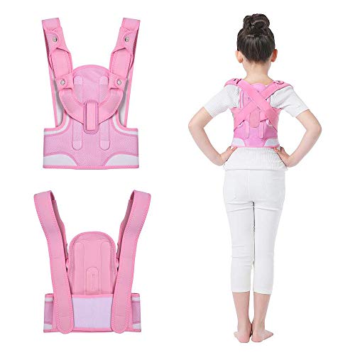 MIKLL Corrector De Postura para Niños Corrector De Hombro Ajustable Soporte De Cintura Corrector De Postura para Niños Los Adolescentes Mejoran La Cifosis Torácica Previenen La Joroba