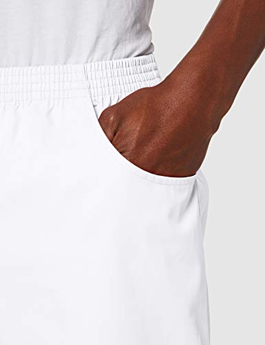 MISEMIYA - PANTALÓN Sanitarios Unisex Cintura ELÁSTICA Uniforme Laboral MÉDICO Enfermera Limpieza Veterinaria SANIDAD HOSTELERÍA- Ref.8312 - L, Blanco