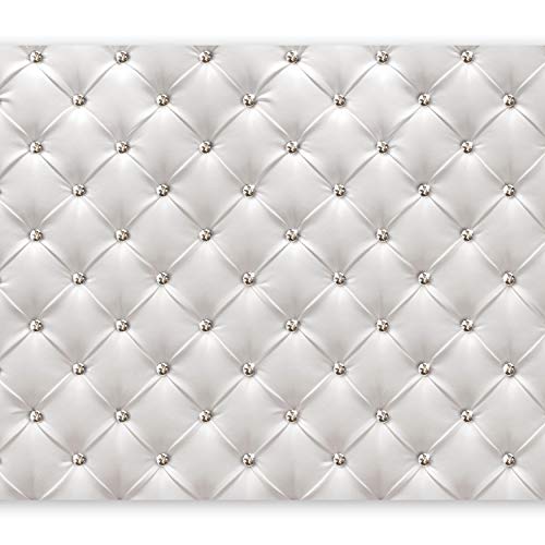 murando Fotomurales 350x256 cm XXL Papel pintado tejido no tejido Decoración de Pared decorativos Murales moderna de Diseno Fotográfico cuero moderna blanco f-B-0039-a-a