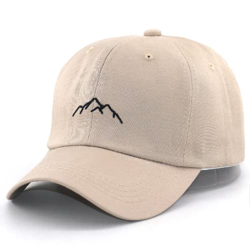 NA Gorra de Beisbol Gorra De Béisbol Bordada Cordillera Gorra De Béisbol Gorra Deportiva Informal para Hombre Y Mujer para Senderismo Sombreros Curvos para Papá