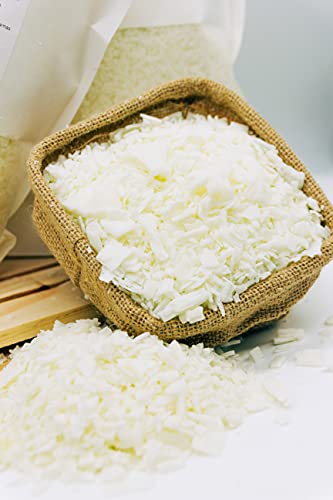 Natuterrals Flakessentials - Cera de Soja en Escamas para Velas 100% Eco (2 KG)