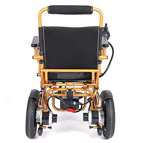 NBLD Patinete eléctrico de Cuatro Ruedas para Ancianos discapacitados, Andador eléctrico para Ancianos discapacitados, Silla de Ruedas eléctrica Plegable automática Inteligente