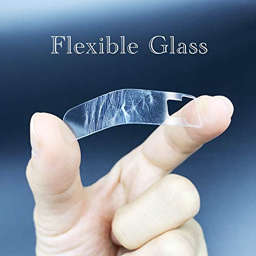 NEWZEROL 4 Pcs para Huawei P30 Lite 2.5D Cámara de Borde de Arco Película de Vidrio 9 Dureza Protector de Pantalla de Cristal Templado de Alta Definición para Huawei P30 Lite-Transparente