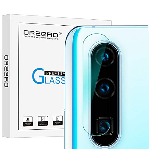 NEWZEROL 4 Pcs para Huawei P30 Lite 2.5D Cámara de Borde de Arco Película de Vidrio 9 Dureza Protector de Pantalla de Cristal Templado de Alta Definición para Huawei P30 Lite-Transparente