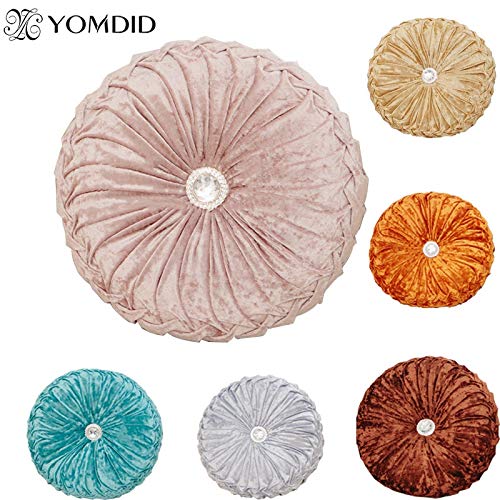 NGHSDO Cojin Hemorroides Silla Redonda Cojín de algodón PP Calabaza Asiento del cojín de la Patio Inicio Alquiler Oficina Suelo Almohada de inserción de Relleno de Espuma de Memoria Tatami Cojín 68