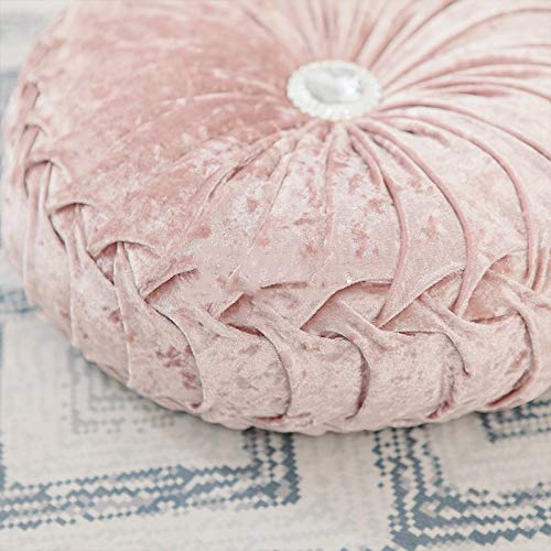 NGHSDO Cojin Hemorroides Silla Redonda Cojín de algodón PP Calabaza Asiento del cojín de la Patio Inicio Alquiler Oficina Suelo Almohada de inserción de Relleno de Espuma de Memoria Tatami Cojín 68