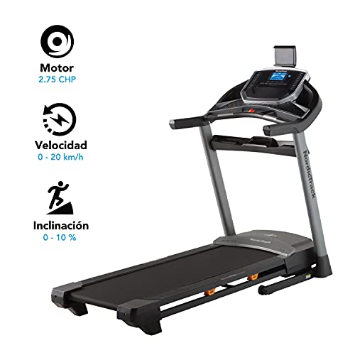 Nordictrack Cinta de Correr Unisex para Adultos S20, Color Negro, Talla única