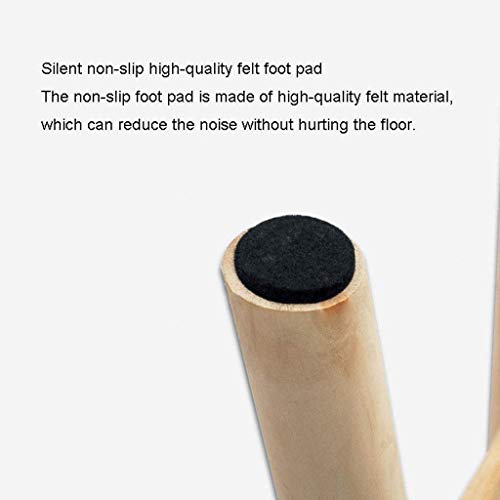 NXYJD Ropa de Cama del sofá de la Sala de heces Cambio Banco de Zapatos de Madera Maciza Taburete bajo la Plaza del hogar heces Dormitorio Escabel Altura (Color : B)