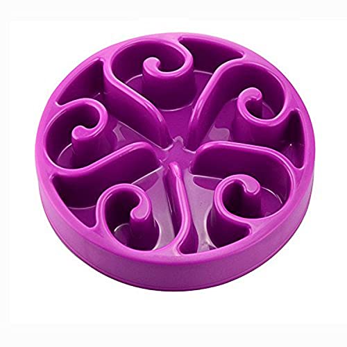 OFKPO Perro alimentador alimentación Lenta Pet Bowl - Saludable diseño Bol para Perro de Mascota, Reducir significativamente la Velocidad de Comer Perro