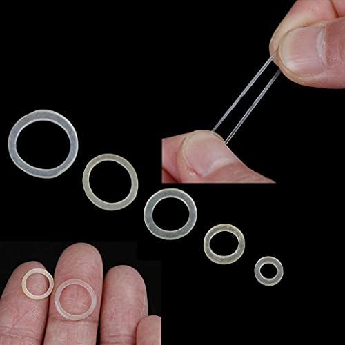 Ortodoncia Tirantes elásticos Bandas de goma dental para aparatos ortopédicos bandas de goma dental (500 piezas) (Ardilla de 1/8")