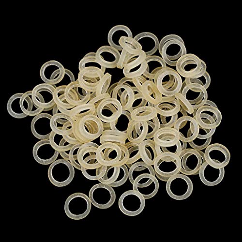 Ortodoncia Tirantes elásticos Bandas de goma dental para aparatos ortopédicos bandas de goma dental (500 piezas) (Ardilla de 1/8")